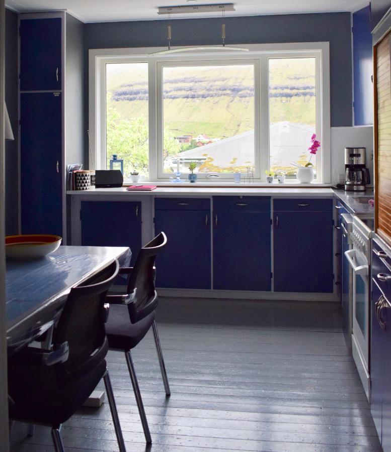 Brekkustova - Modern, Cosy And Spacious Apartment Klaksvík エクステリア 写真